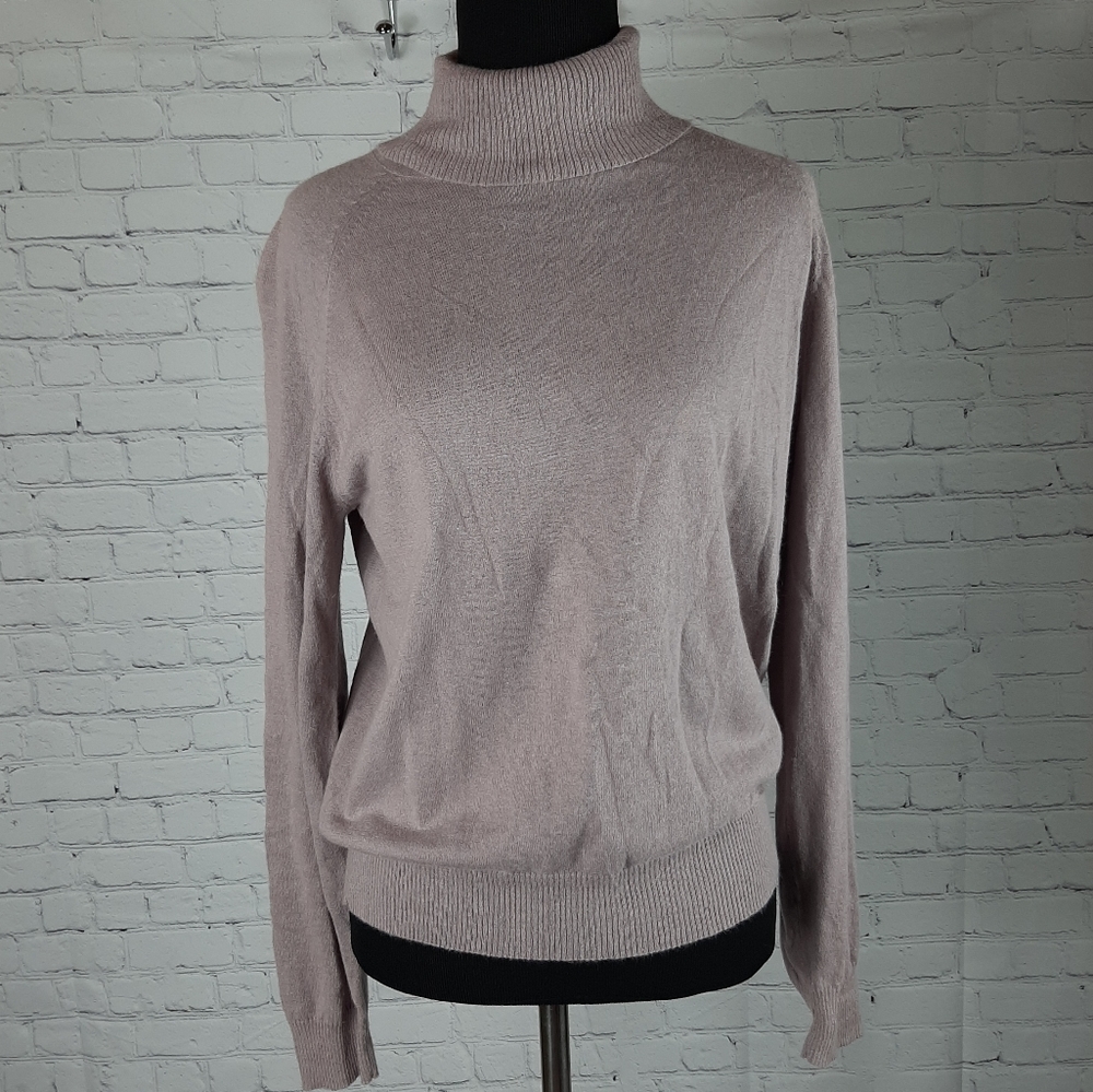 Vintage Pria Cotton/Angora Turtleneck Sweater  MP
